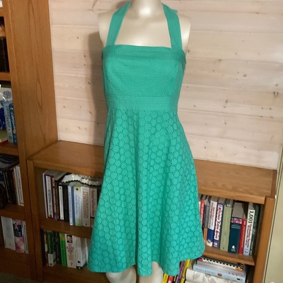 Kim Rogers Dresses & Skirts - Kim Rogers Ladies Summer Halter Dress. Size 10, Apple Green.